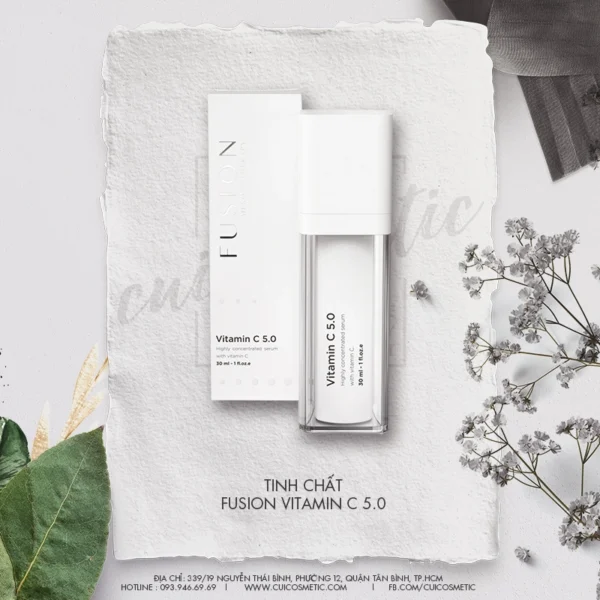 FUSION Vitamin C 5.0 Intensyvus Serumas Su Vitaminu C 30 ml - Image 3