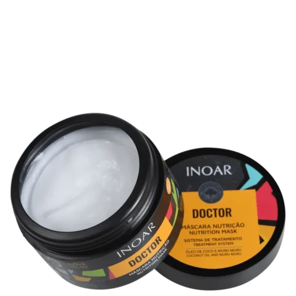 INOAR Doctor Mask Maitinanti Plaukų Kaukė  250 g - Image 3