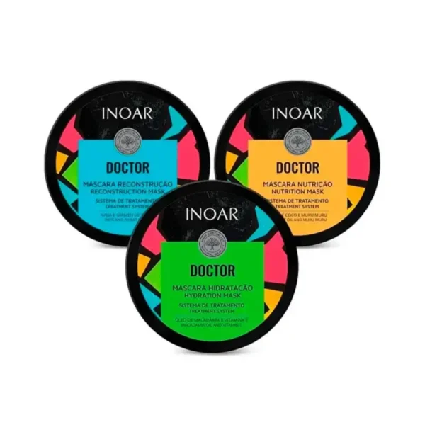 INOAR Doctor mask maitinanti kaukė