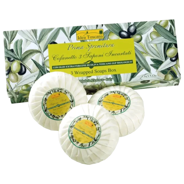 IDEA Toscana Marsiglia Soap Tradicinis Augalinis Muilas  3 x 100 g