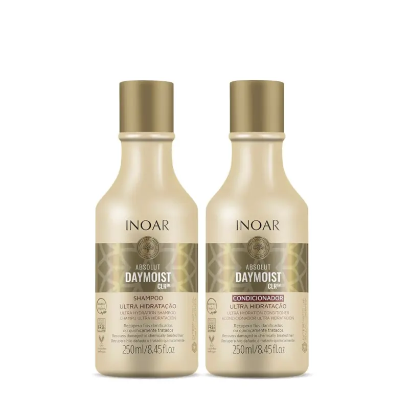 inoar-absolut-daymoist-rinkinys-sampunas-ir-kondicionierius-Lucone-Beauty-Shop INOAR DayMoist Atstatantis Šampūnas ir Kondicionierius