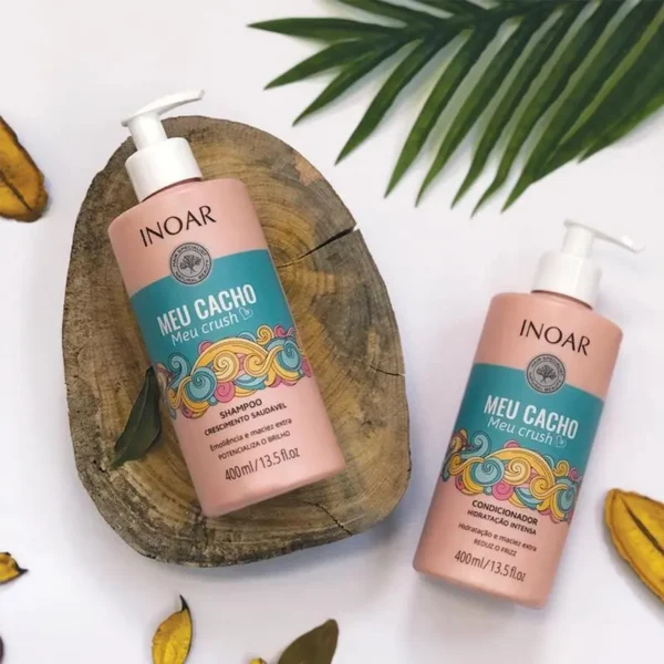 INOAR Meu Cacho Kondicionierius Garbanotiems plaukams 500 ml - Image 3