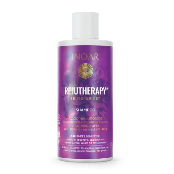 INOAR Rejutherapy šampūnas pažeistiems plaukams