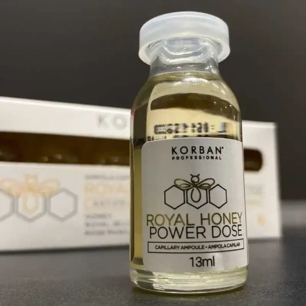 lucone-KORBAN-Royal-Honey-Power-Dose-plauku-atstatymo-procedura-1-vnt-3 KORBAN Royal Power Honey Plaukų Atstatymo Priemonė - Image 3