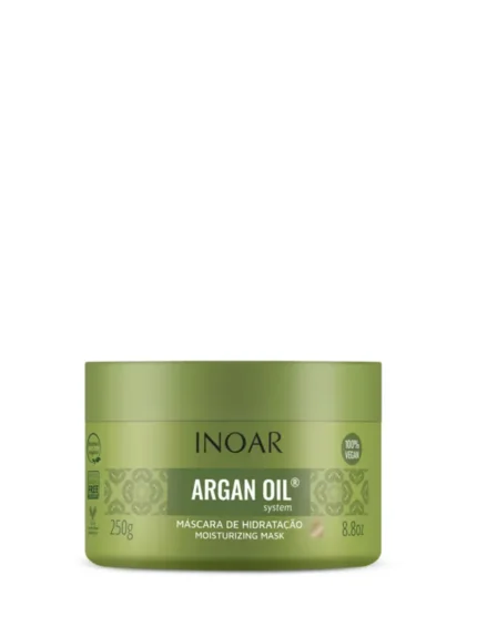 INOAR Argan Oil mask Intensyviai drėkinanti plaukų kaukė