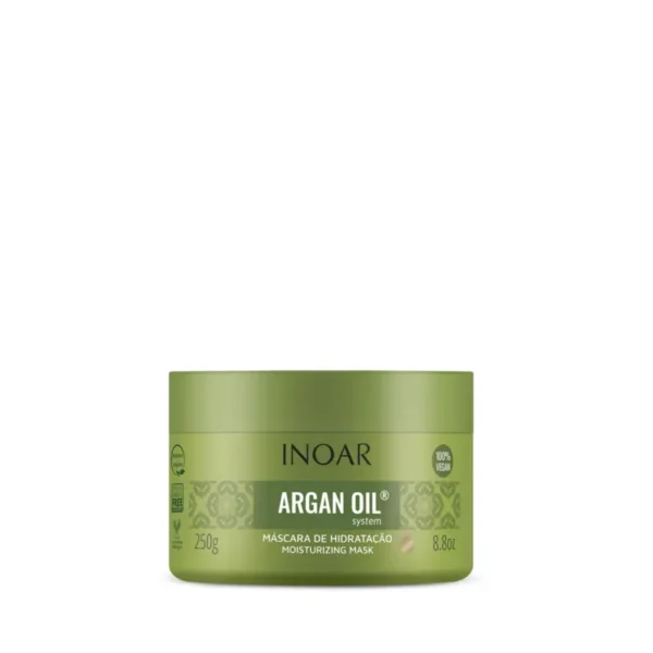 INOAR Argan Oil mask Intensyviai drėkinanti plaukų kaukė