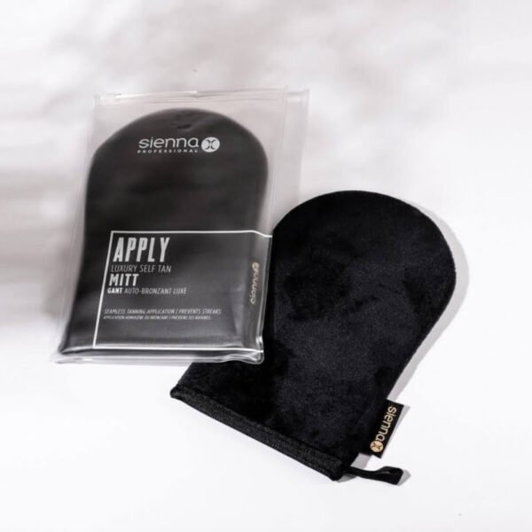 sienna x pirštinė savaiminio įdegio priemonei dengti