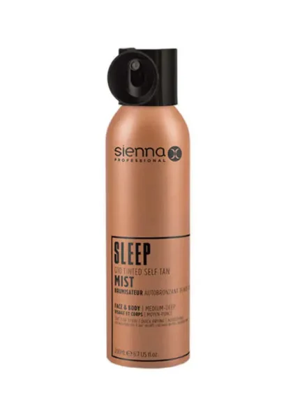 SIENNA-X SELF TAN Q10 TINTED MIST – SAVAIMINIO ĮDEGIO DULKSNA SU Q10