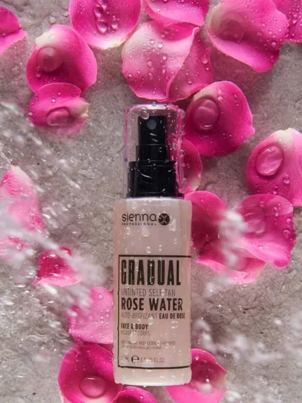 SIENNA-X Savaiminio įdegio rožių vanduo