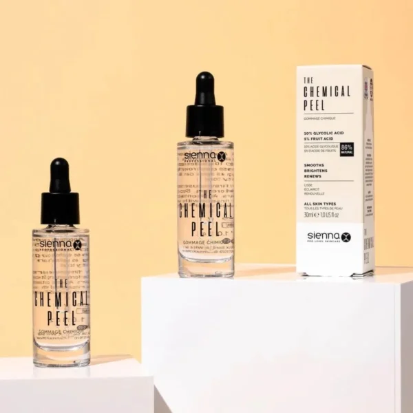 sienna x rūgštinis pilingas