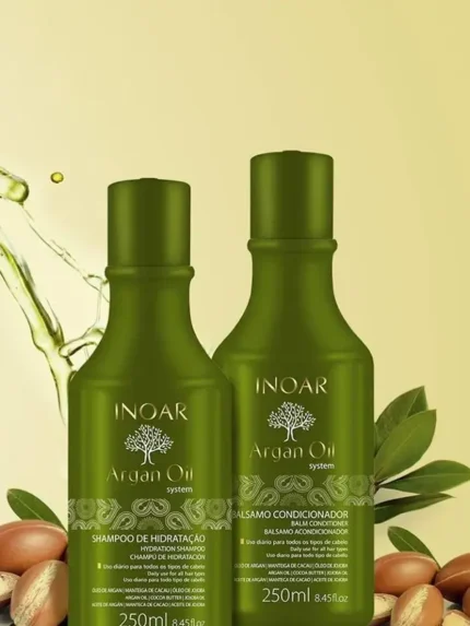 INOAR Argan Oil Drėkinantis rinkinys plaukams