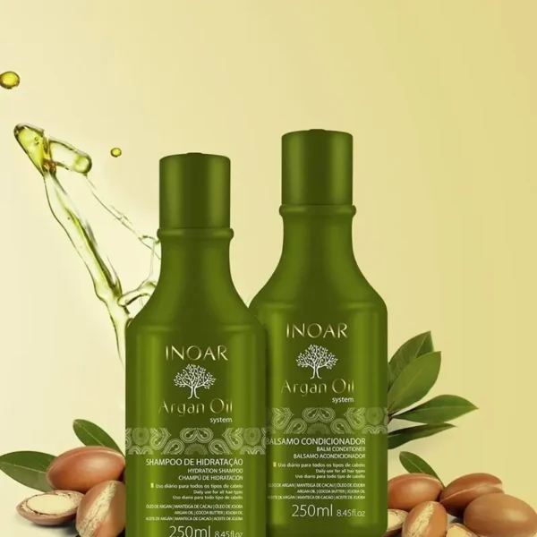 INOAR Argan Oil Drėkinantis rinkinys plaukams