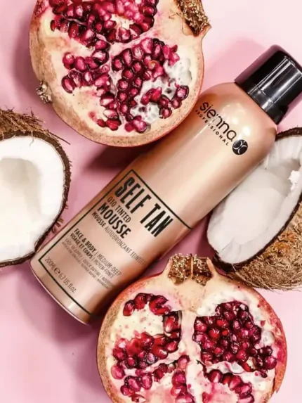 SIENNA-X MOUSSE Savaiminio įdegio putos su Q10