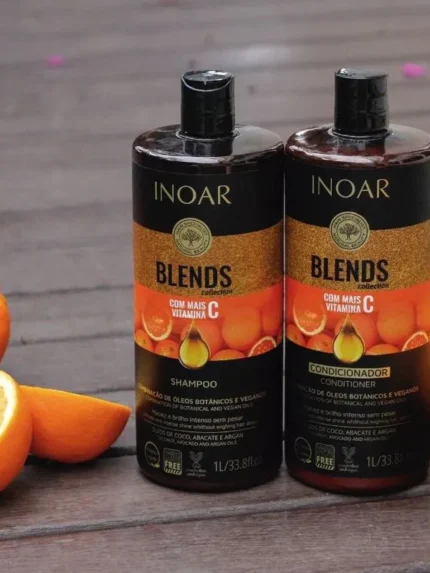 INOAR Blends Plaukų šampūnas su vitaminu C
