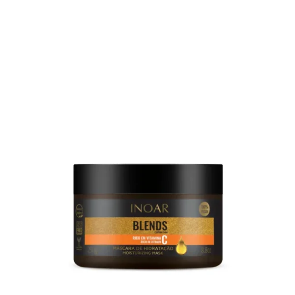 INOAR Blends VITAMIN C Mask Plaukų kaukė su vitaminu C blond speed mask