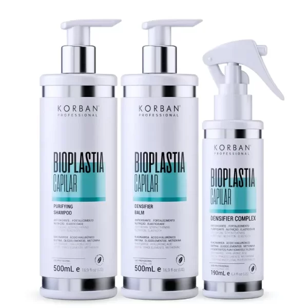 KORBAN Bioplastia Capilar Intensyvus Atstatantis Šampūnas - Image 2
