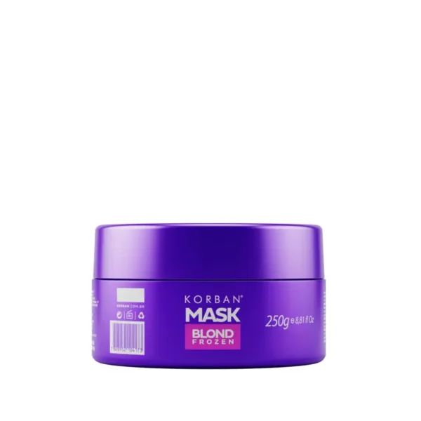 korban blond frozen mask