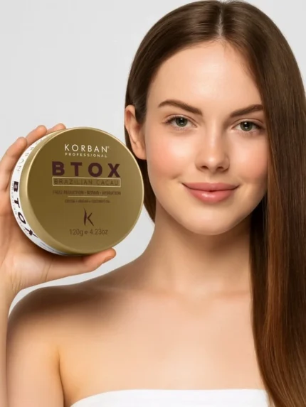 KORBAN Btox Brazilian Cacau Plaukus Atstatanti Procedūra