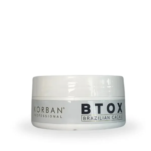 korban-btox-cacao KORBAN Btox Brazilian Cacau Plaukus Atstatanti Procedūra 120 g - Image 4
