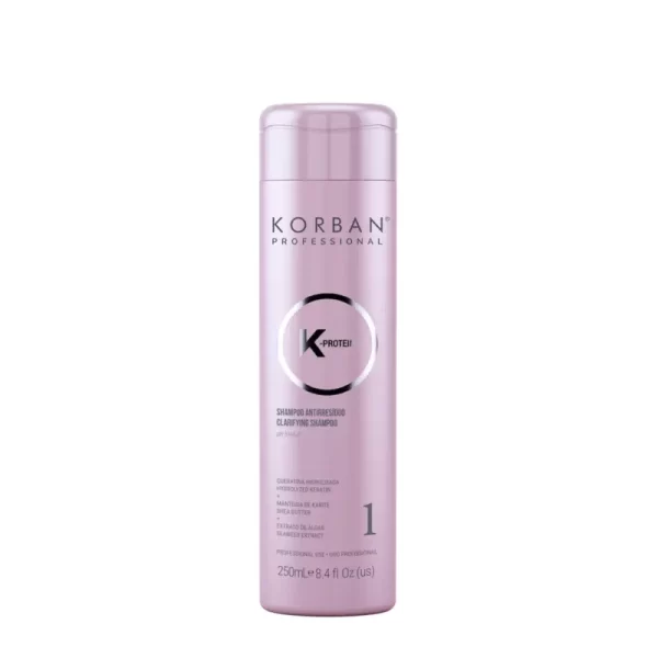 KORBAN K-Protein Clarifying Shampoo Valomasis Šampūnas 1 - Image 4