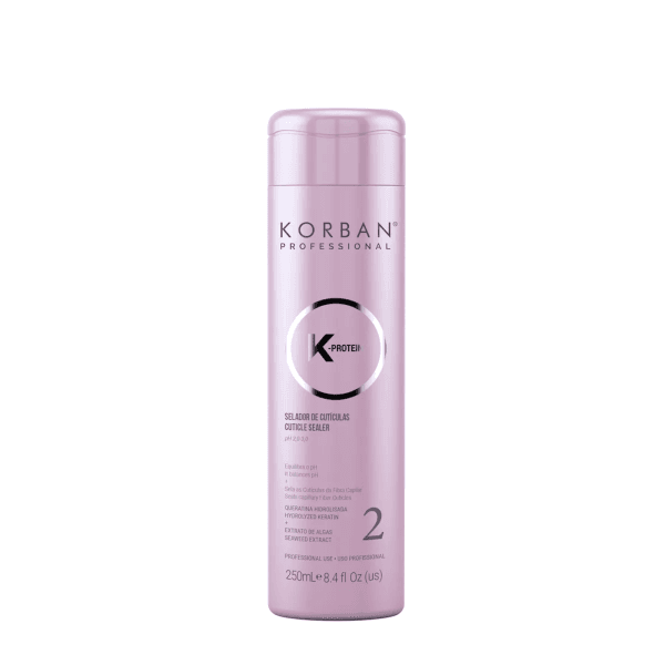 KORBAN K-Protein Cuticle Sealer Glotninantis Plaukų Kremas 2 - Image 3