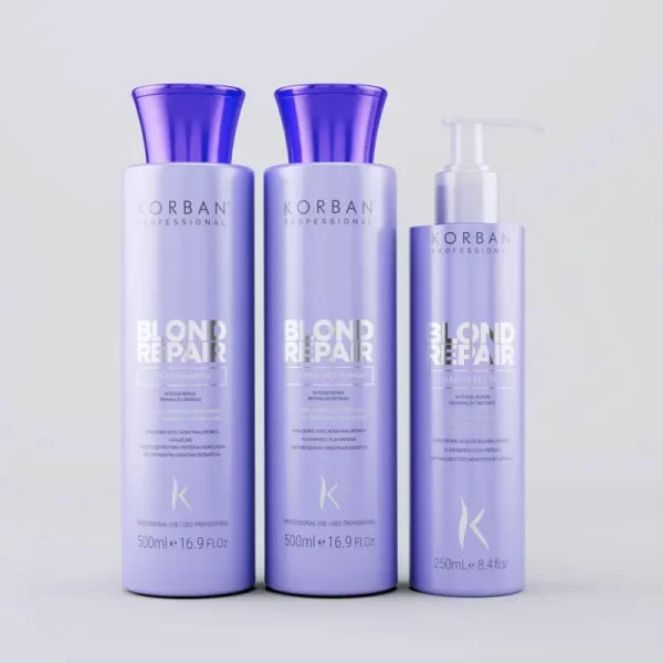 korban-kit_blond_repair KORBAN Blond Repair Shampoo Tonuojantis Šampūnas 500 ml - Image 3