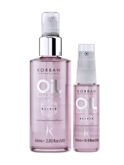 KORBAN Oil Premium Elixir serumas plaukams 15 ml