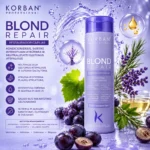 KORBAN Blond Repair Tonuojantis Plaukų Kondicionierius 500 ml - Image 2