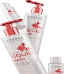 KORBAN Liquid Hair Blizgesio, Tiesinimo Efekto Procedūra