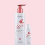 KORBAN Liquid Hair Blizgesio Tiesinimo Efekto Procedūra