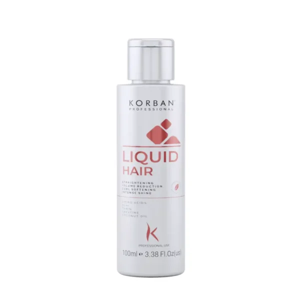 KORBAN Liquid Hair Blizgesio, Tiesinimo Efekto Procedūra