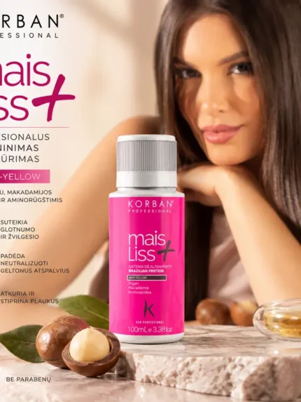 KORBAN Mais Liss Anti Yellow Mask Nano Procedūra