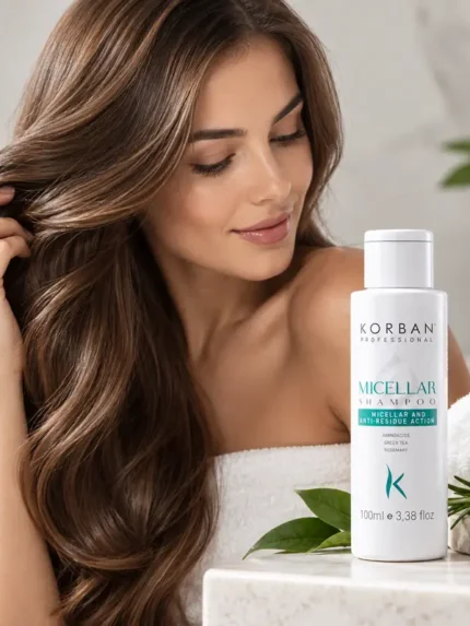KORBAN Micellar Shampoo Valomasis Micelinis Šampūnas