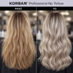 KORBAN Professional No Yellow Plaukų Atstatymo Serumas