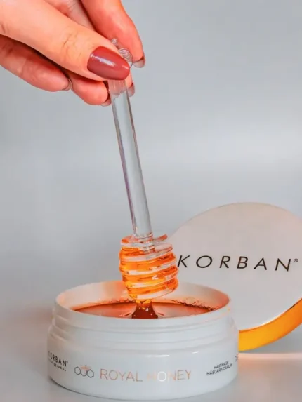KORBAN Royal Honey Hair Mask Atkuriamoji Plaukų Kaukė