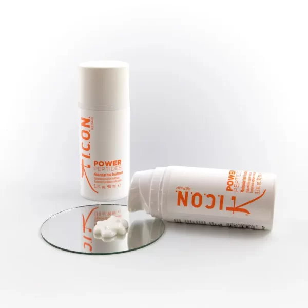 ICON Power Peptides Atkurianti Nenuplaunama Plaukų Kaukė - Image 3