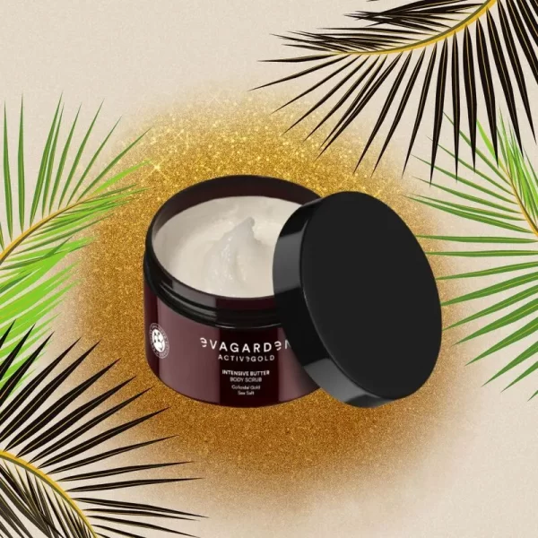 EVAGARDEN ACTIVEGOLD  BODY SCRUB  Kūno šveitiklis 250 ml - Image 2