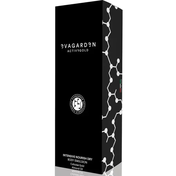 EVAGARDEN Activegold Drėkinanti Kūno Emulsija 200 ml - Image 2