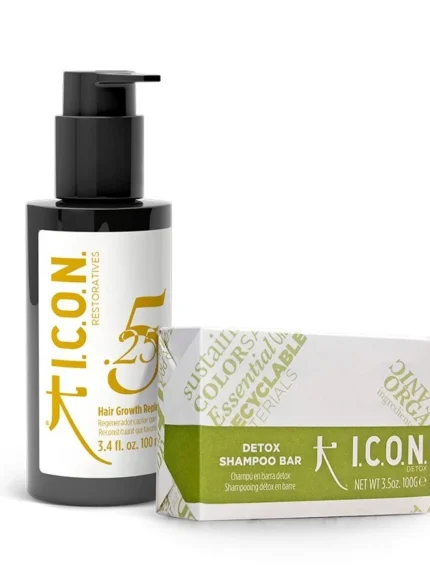 icon detox kietasis šampūnas