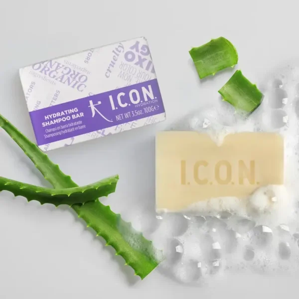 icon hydrating shampoo bar kietasis šampūnas