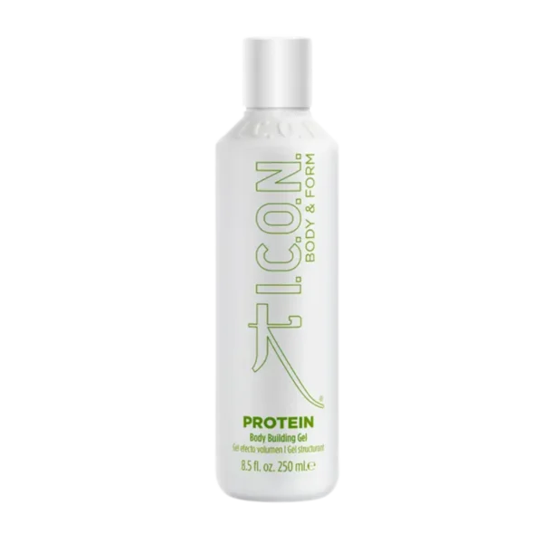 icon-Protein-Body-Building-Gel-250ml-Lucone-Beauty-Shop ICON Protein Styling Gel Gelis Suteikiantis Plaukams Apimties