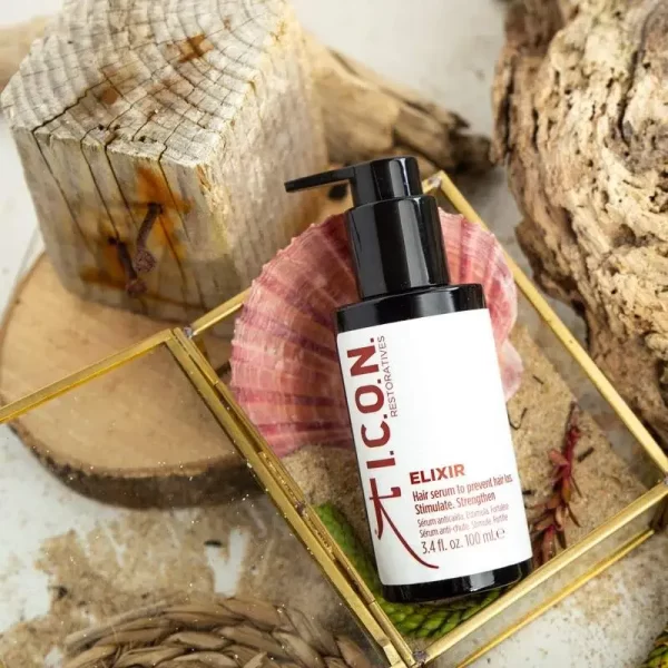 icon-Restoratives-elixir-100 ICON Elixir Eliksyras Nuo Plaukų Slinkimo 100 ml - Image 2