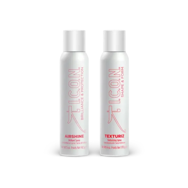ICON Airshine Brilliant Spray Purškiamas Plaukų Blizgesys 142 g