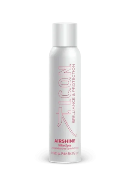 ICON Airshine Brilliant Spray Purškiamas Plaukų Blizgesys 142 g