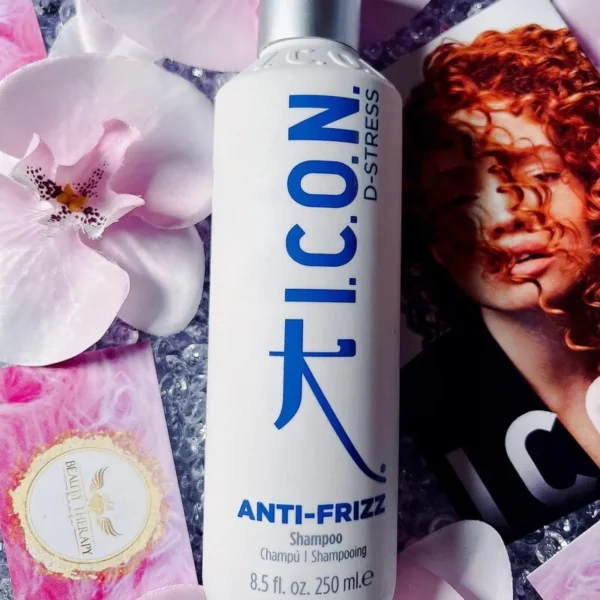 icon-anti-frizz-d-stress-shampoo-1 ICON Anti-Frizz D-Stress Glotninamasis Plaukų Šampūnas - Image 3