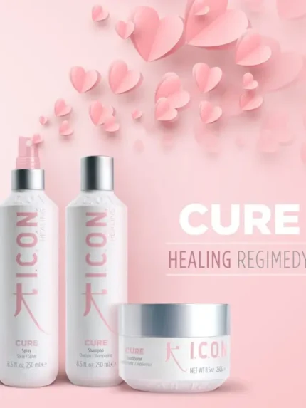 icon cure nenuplaunama plaukų kaukė