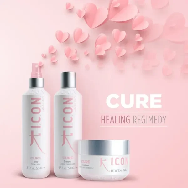 icon cure nenuplaunama plaukų kaukė