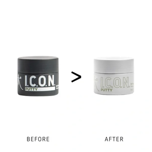 ICON Putty Pomade Plaukų Formavimo Kremas 60 g