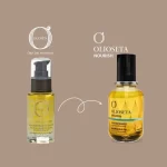 olioseta maitinantis plaukų aliejus