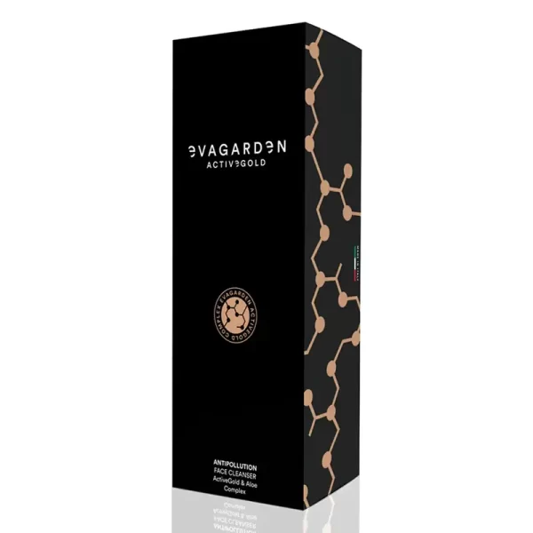 EVAGARDEN Activegold Gelinis Veido Prausiklis  100 ml - Image 2